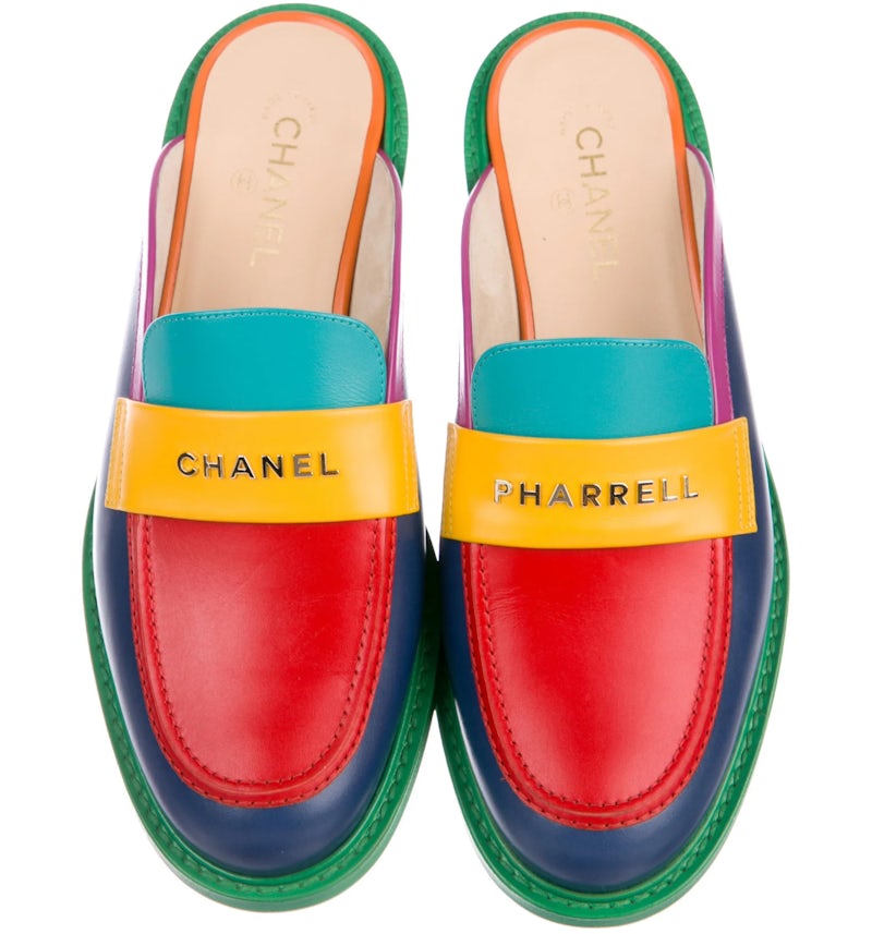 Chanel Loafer Mules Chanel Mules Pharrell Multi-Color 19D