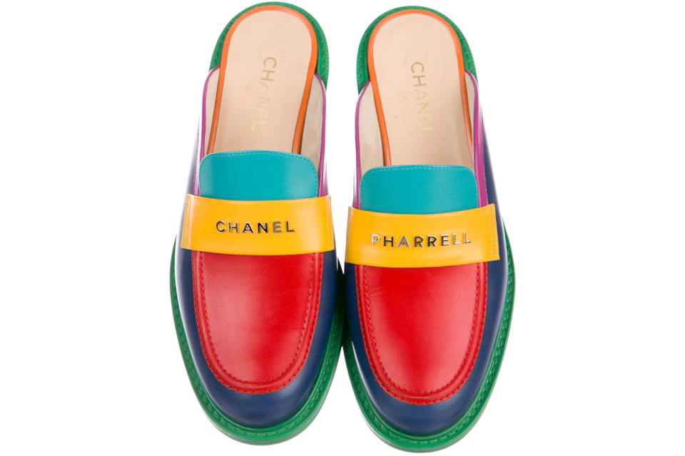 Chanel Mules Pharrell Multi-Color