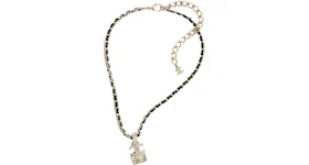 Chanel Necklace Gold/Black/Crystal (ABB548 B14173 NR627)
