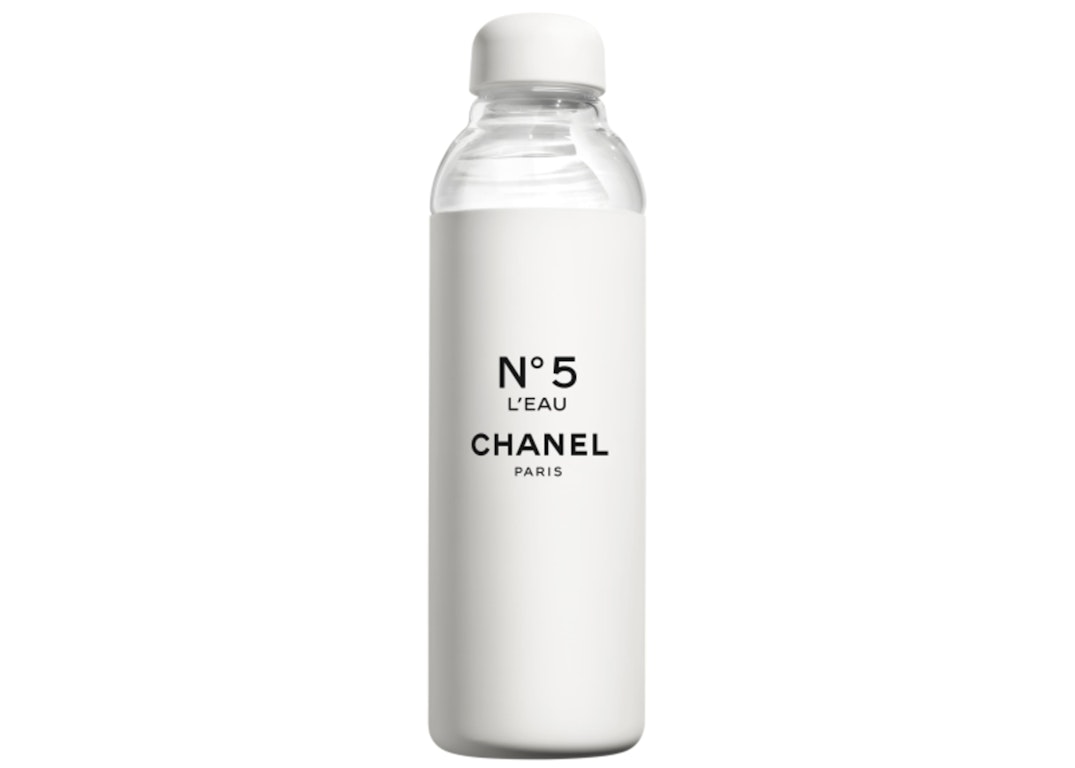 Pre-owned Chanel Paris No 5 Water Bottle White