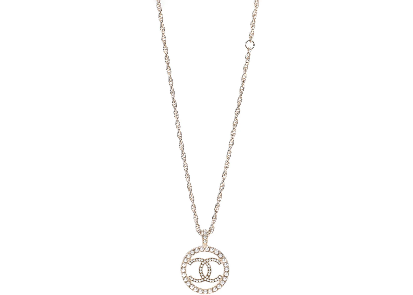 Chanel cc pendant necklace Clearance