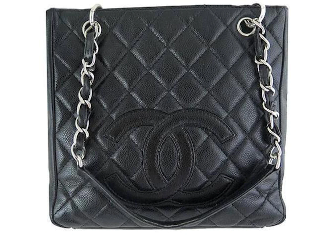 Chanel Petite Shopping Tote Quilted Petite Black - US