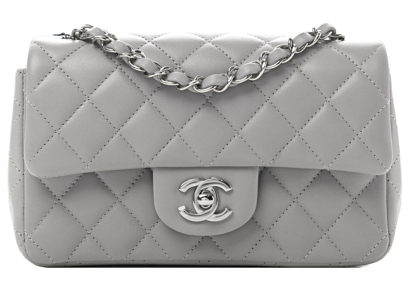 Túi Chanel Classic Mini Square Flap Bag màu đen caviar GHW best quality   Ruby Luxury