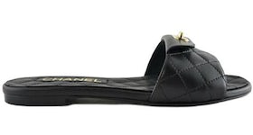 black chanel sandals