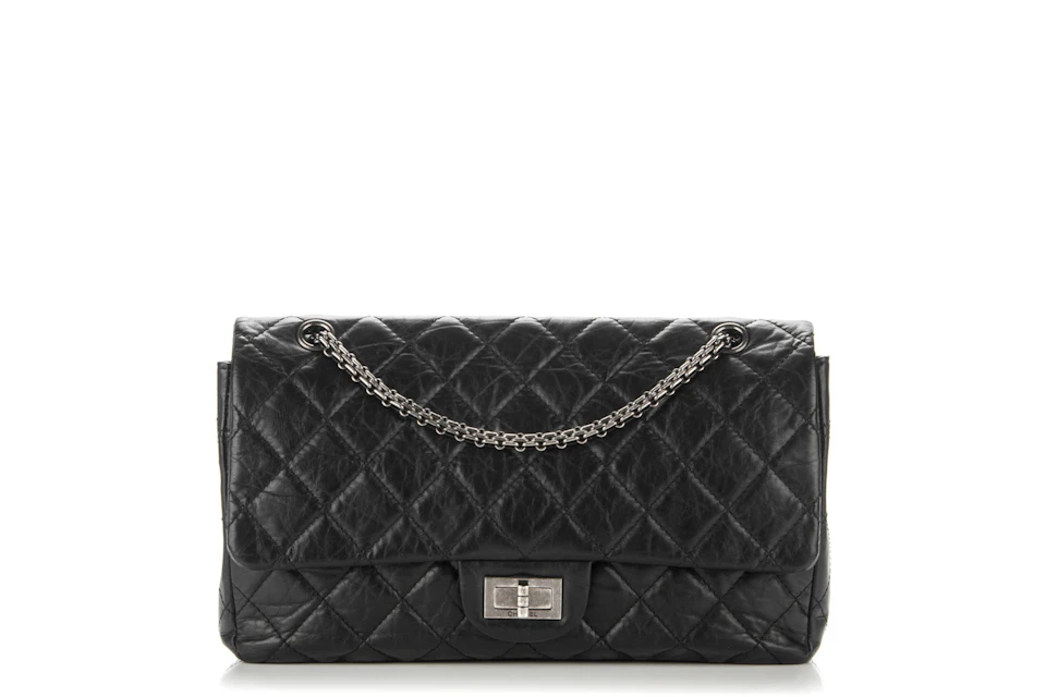 Chanel Reissue  Classic Double Flap Quilted 227 Black - US