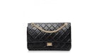 Chanel Reissue 2.55 Classic Double Flap Quilted Aged 226 Black