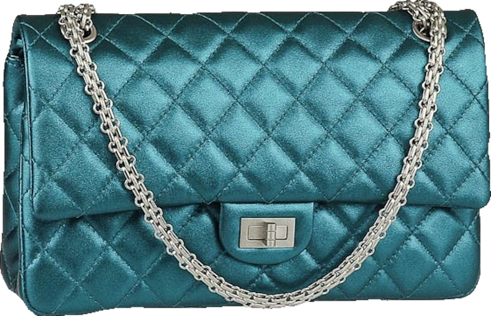 CHANEL - Metallic Calfskin Quilted 2.55 Reissue 227 Double Flap