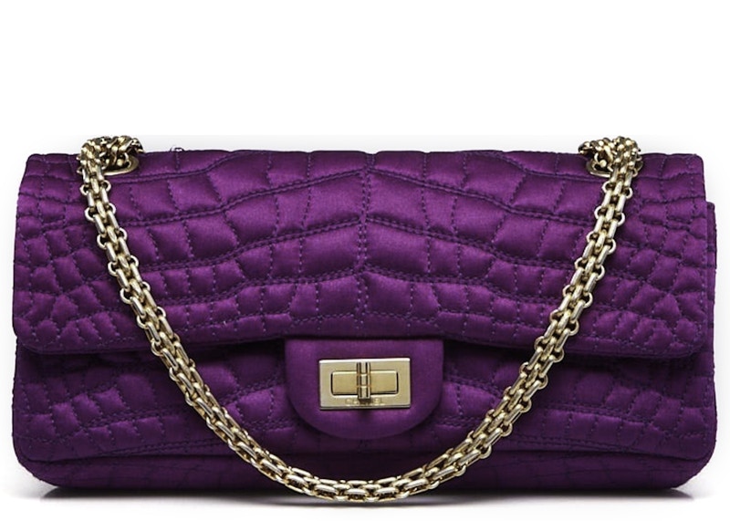 chanel reissue purple