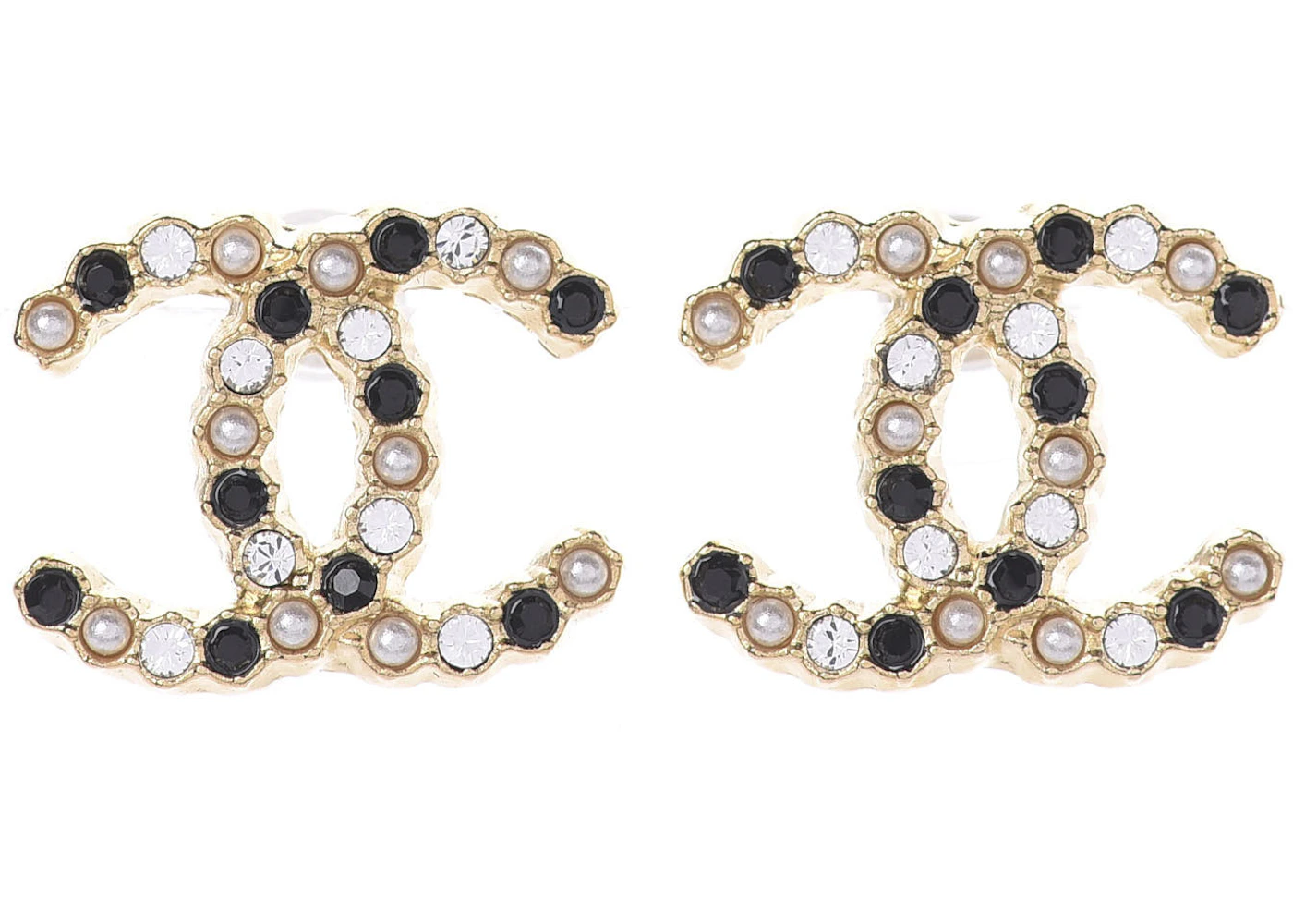 cc pearl earrings