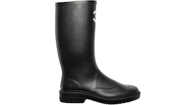 Chanel Rubber Rain Boots Black