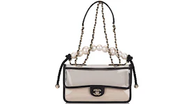 Chanel Sand By The Sea Flap Bag Pearl Clear