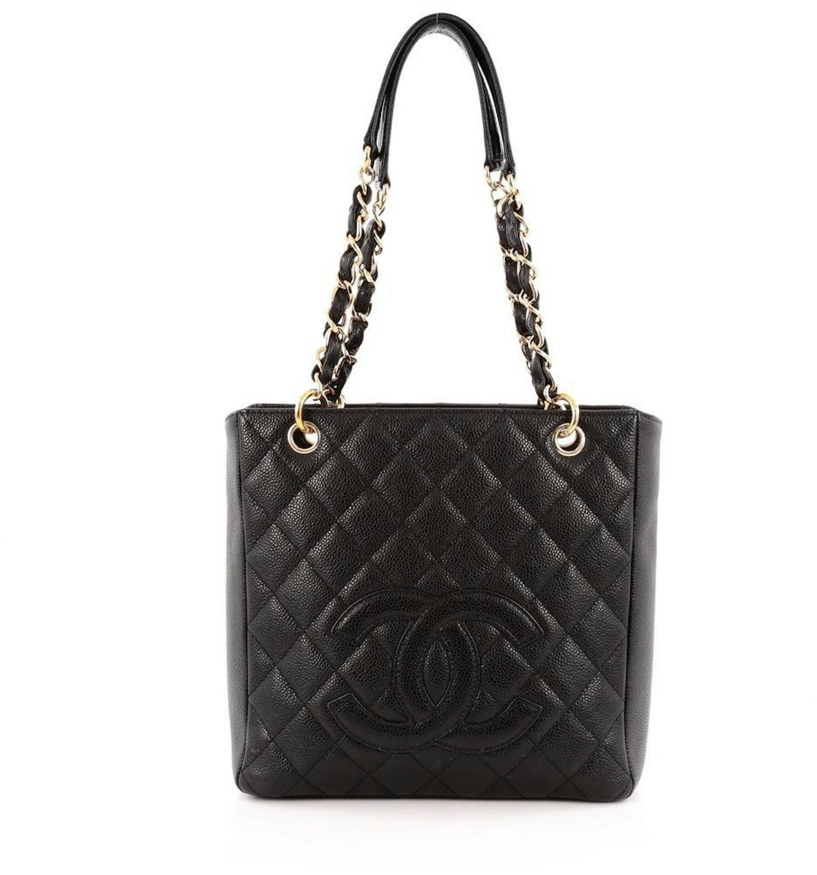 Chanel quilted leather tote Clearance