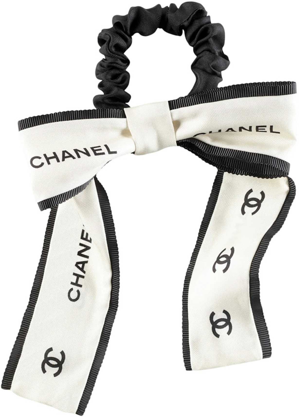 Silk hair accessory Chanel Black in Silk - 20396473