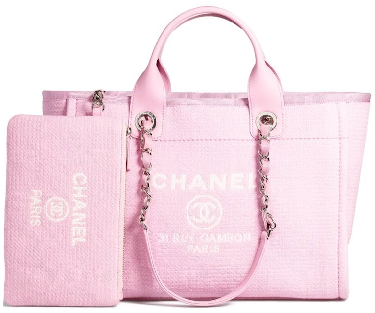 Chanel Deauville Bag With Colored Logo