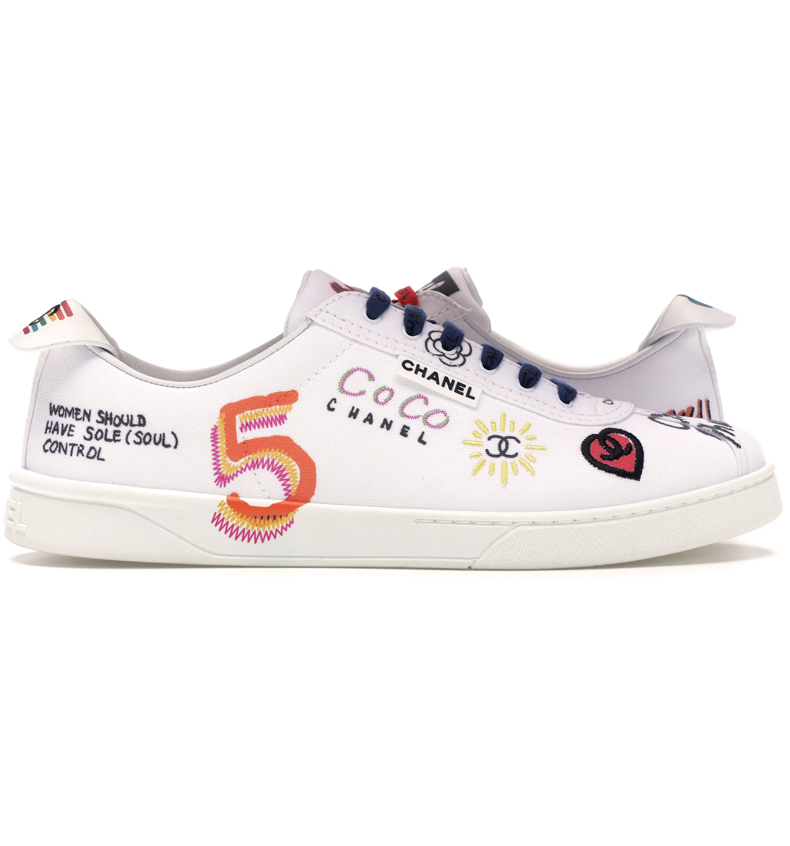 Chanel Sneakers Pharrell White Multi-Color - 19D G34878X53027 C2340 10B - US