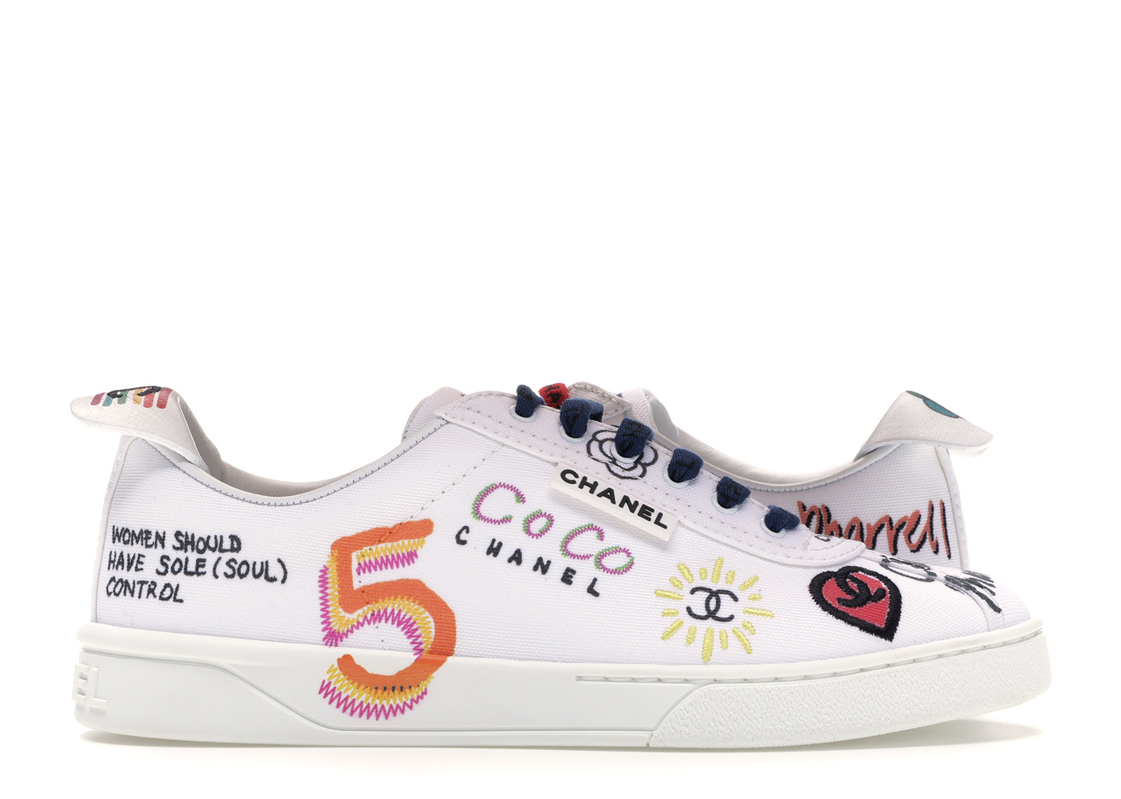 Chanel Sneakers Pharrell White Multi-Color (Women's)