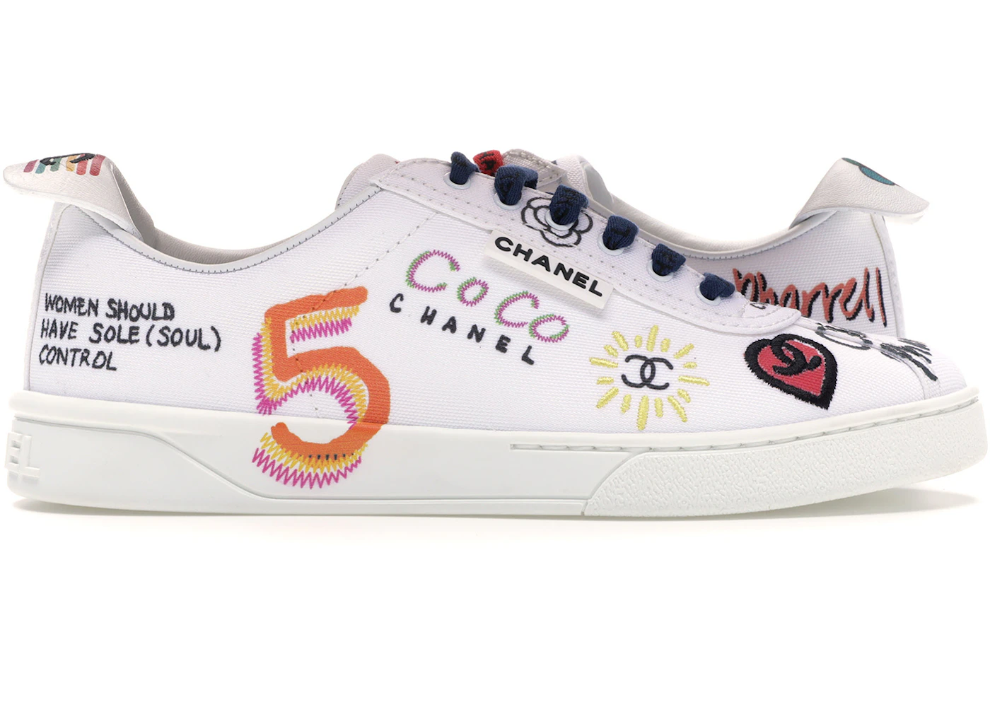 Chanel Sneakers Pharrell White Multi-Color (Women'S) - 19D G34877X53027  C2340 - Gb