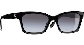 Chanel Square Polarized Sunglasses Black (5417 C501/S8)