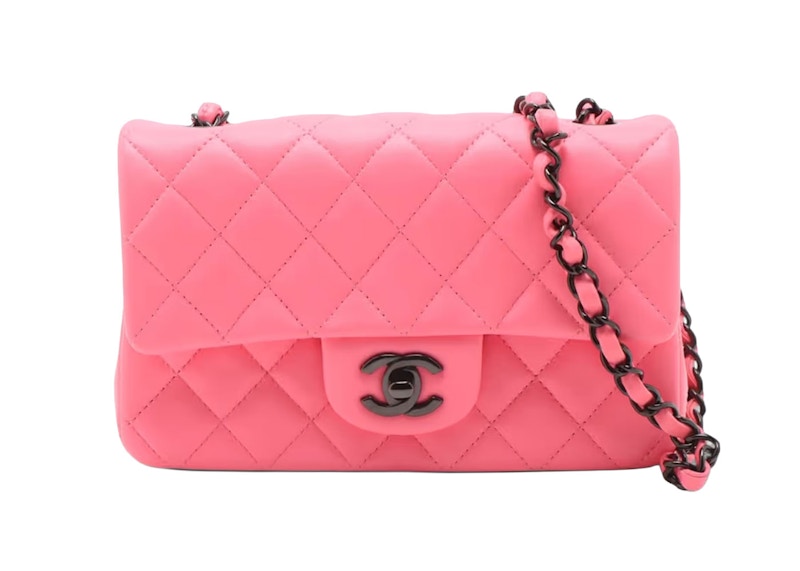 Chanel Timeless Classic Mini Flap Hot Pink