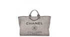 Chanel Deauville Tote Large Grey