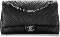 Chanel Square Flap Chevron Quilted Mini Dark Red - US