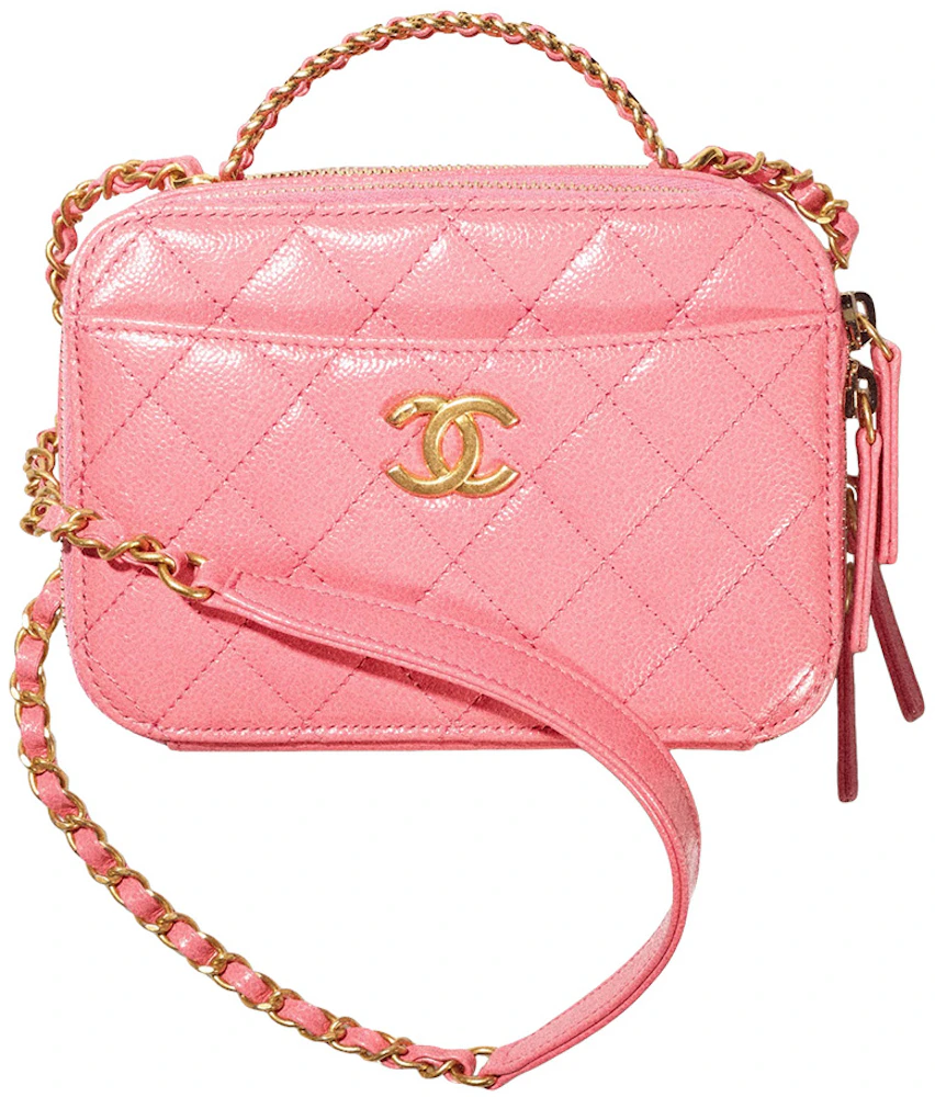 Chanel 22 Mini Tote, Pink Leather with Gold Hardware, New in Box WA001
