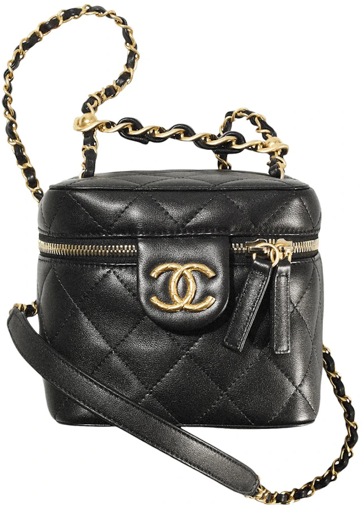Chanel Flap Bag with Chunky Chain Strap Small 22S Lambskin Purple in  Lambskin Leather with Gold-tone - US
