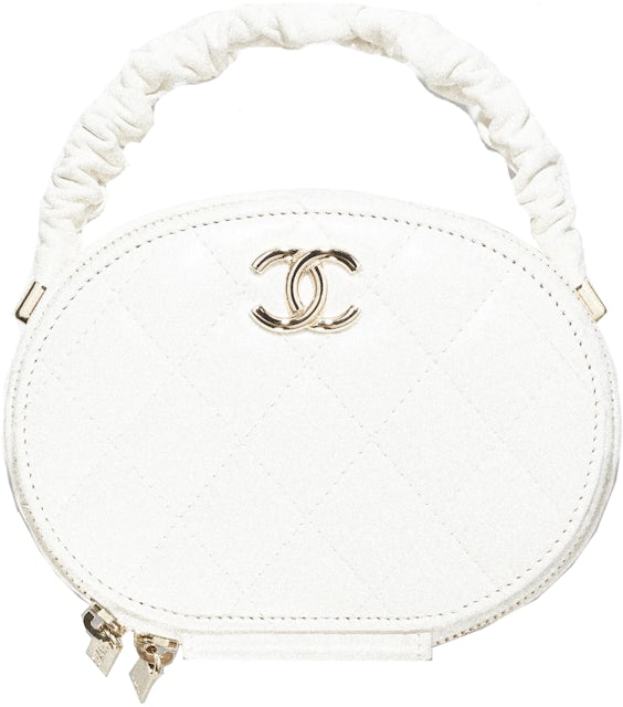 Chanel Vanity White Leather ref.908365 - Joli Closet