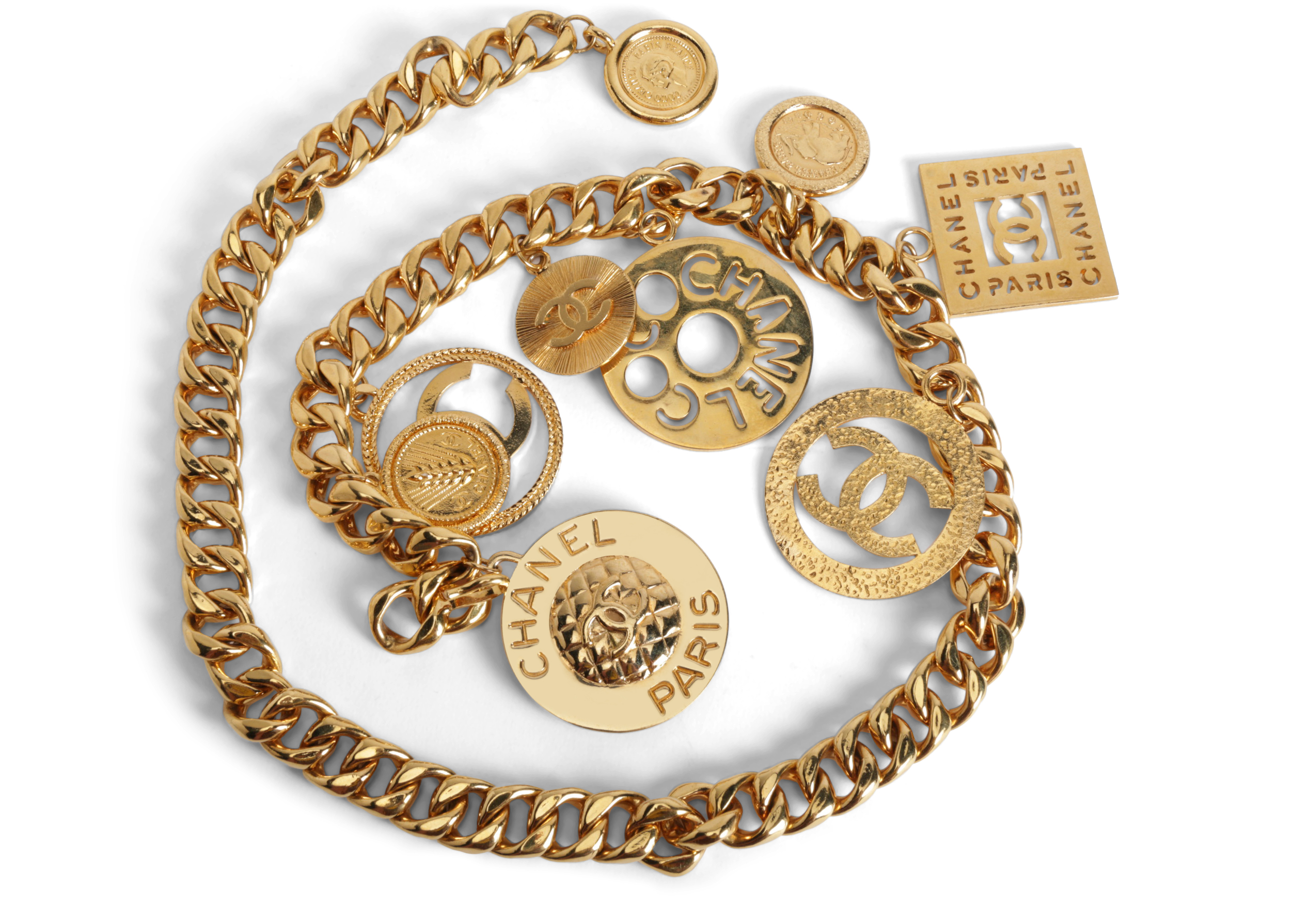 CHANEL  Jewelry  Authentic Nib Chanel Enamel Charm Necklace  Poshmark