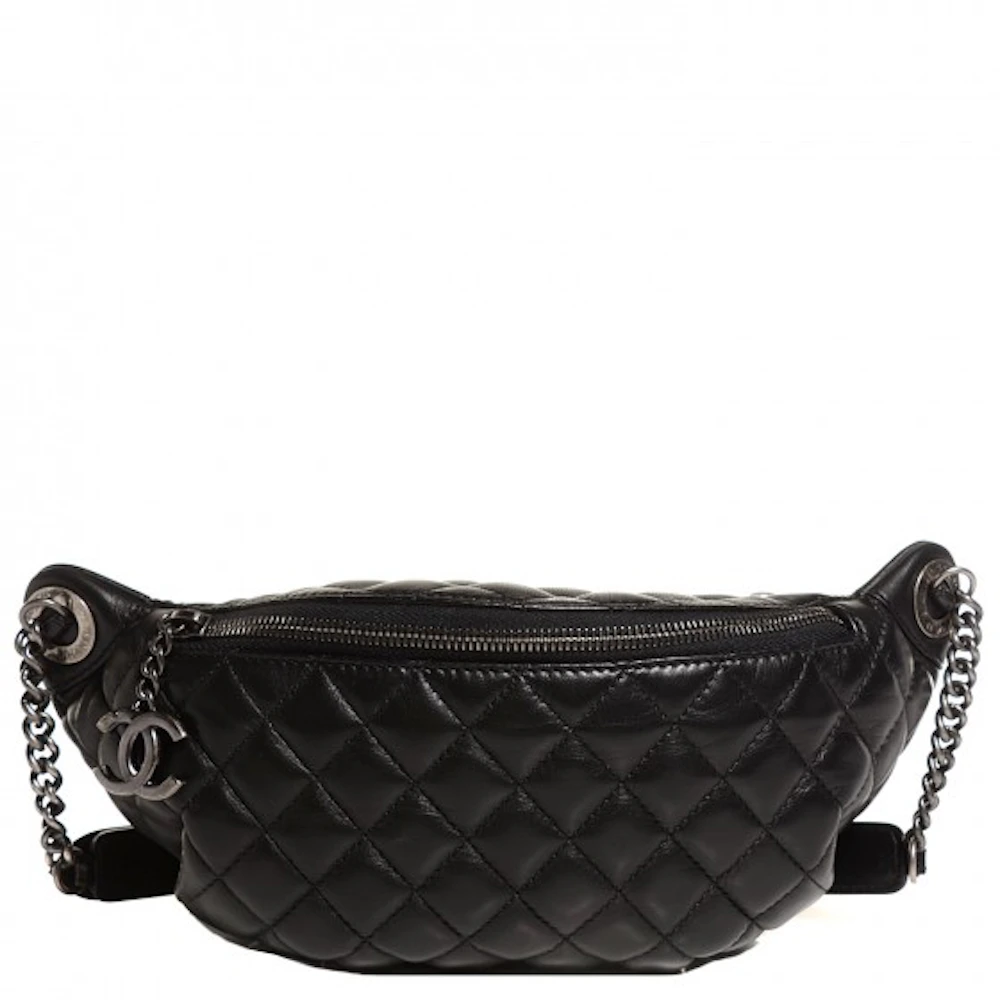 Chanel Waist Bag Quilted Black - DE
