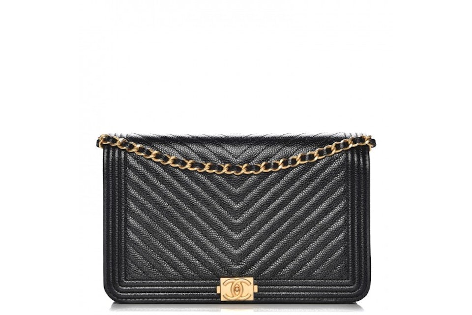 Chevron woc chanel Clearance
