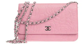 Chanel Wallet On Chain Camellia Pink