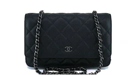 Chanel Wallet On Chain Quilted Black