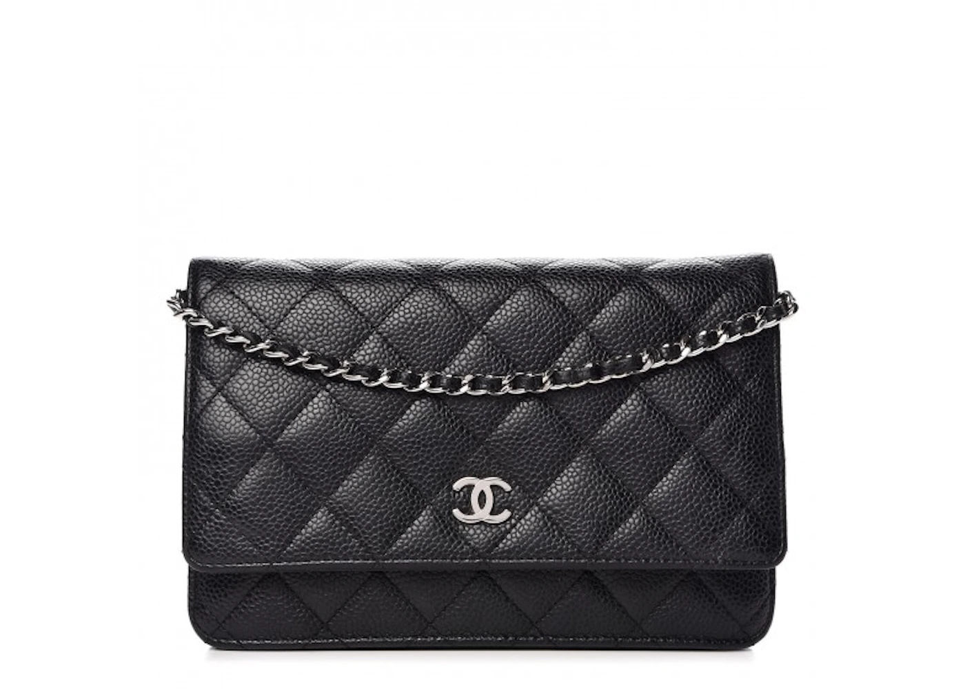chanel wallet with a chain