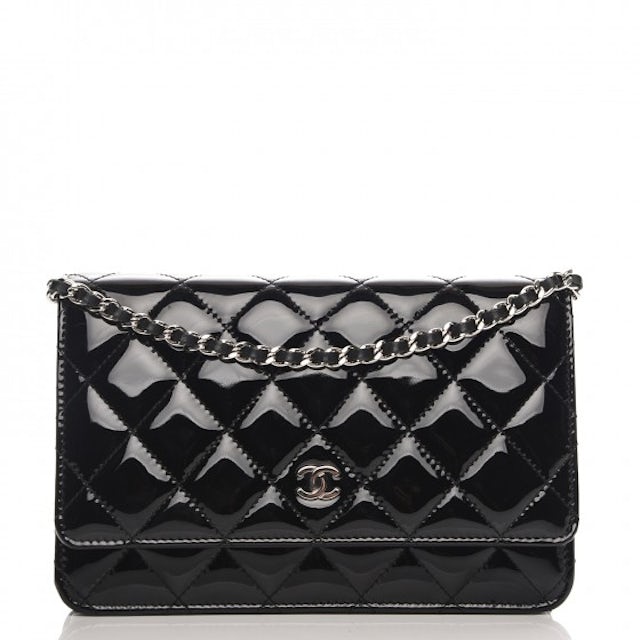 chanel small double wallet chain