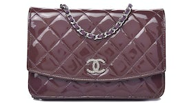 Chanel Boy Wallet On Chain Diamond Quilted Black in Calfskin with Gold-tone  - US