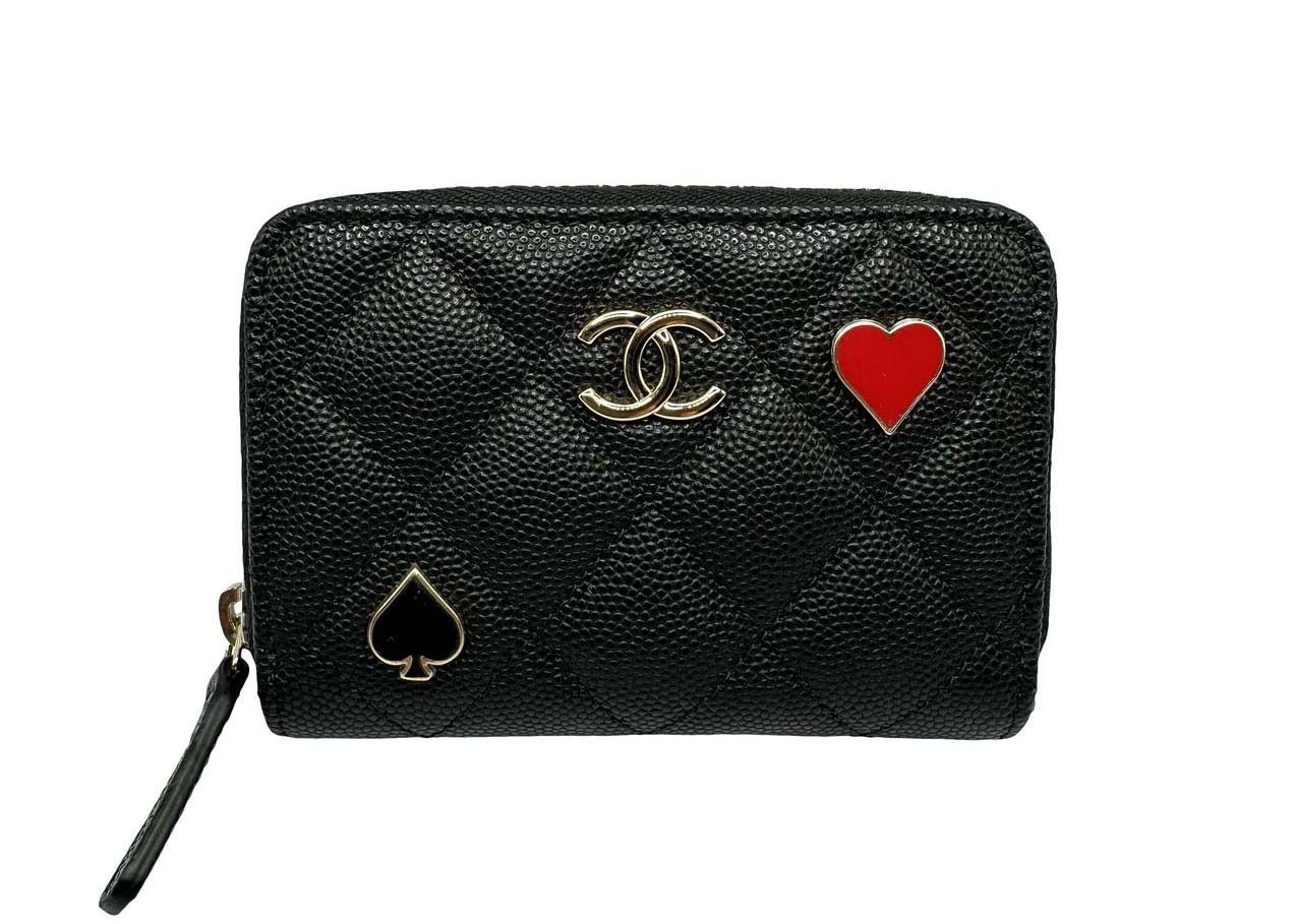 Chanel Black Quilted Lambskin Classic Zipped Coin Purse  Shop Chanel