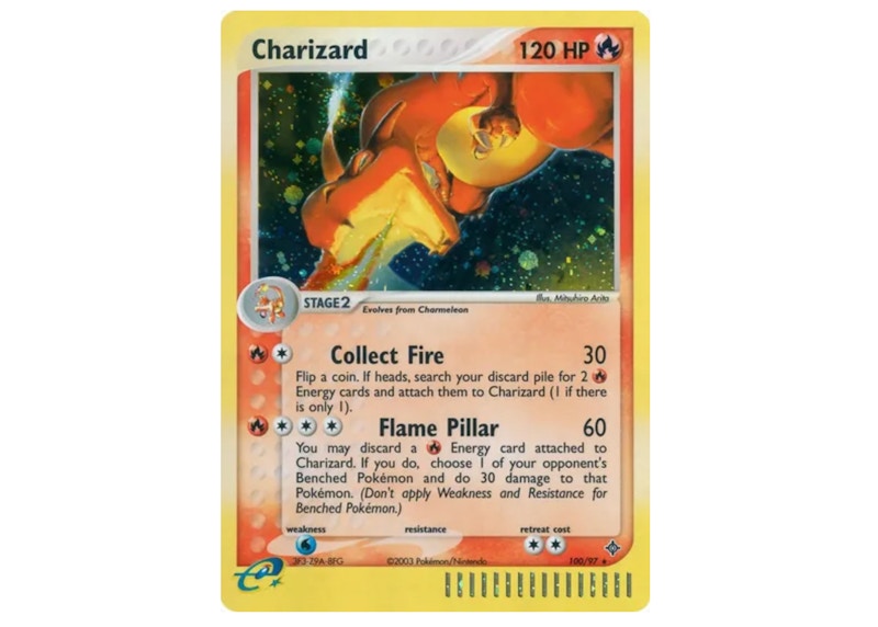 2003 pokemon cards 2003 Pokemon Ex Sandstorm 22 Shiftry-Reverse Foil main image 0