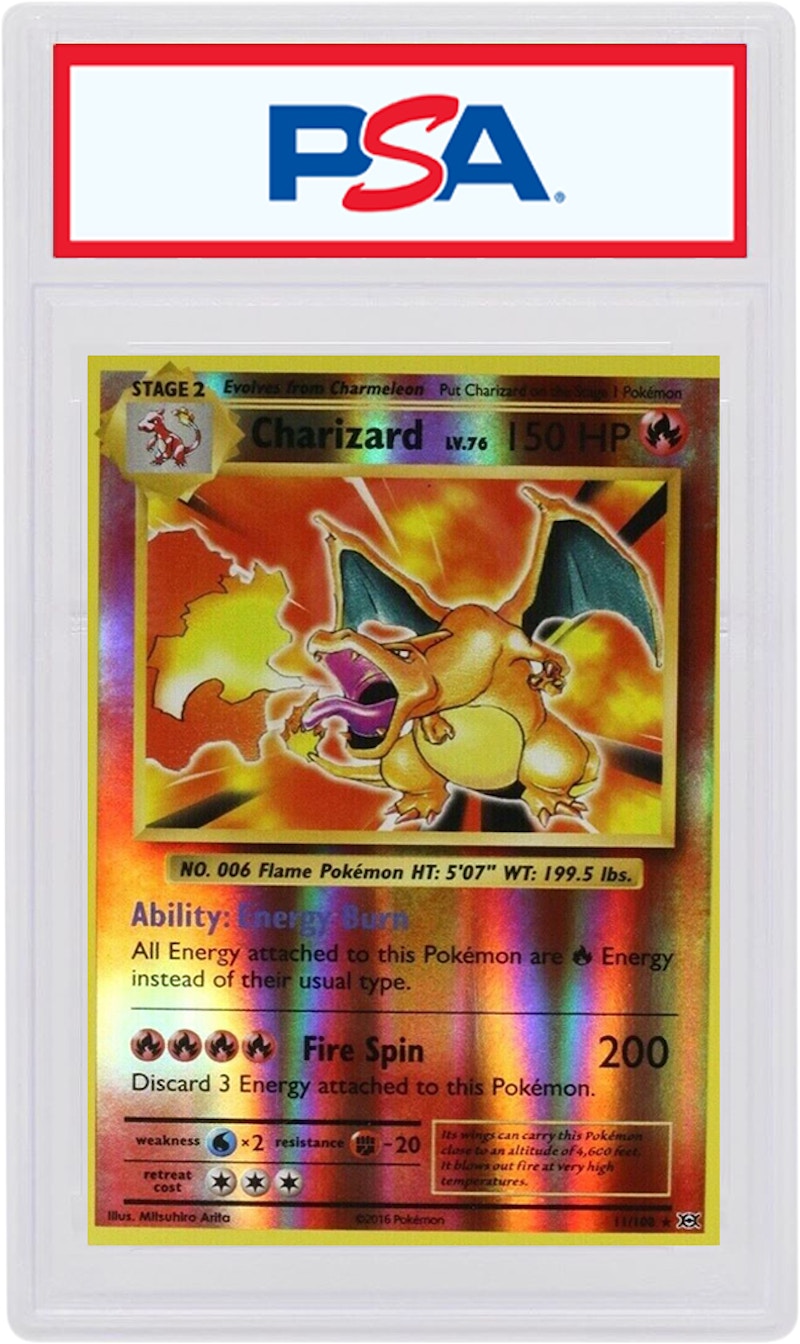 Charizard 2016 Pokemon TCG Evolutions Reverse Foil #11 - 2016 - DE