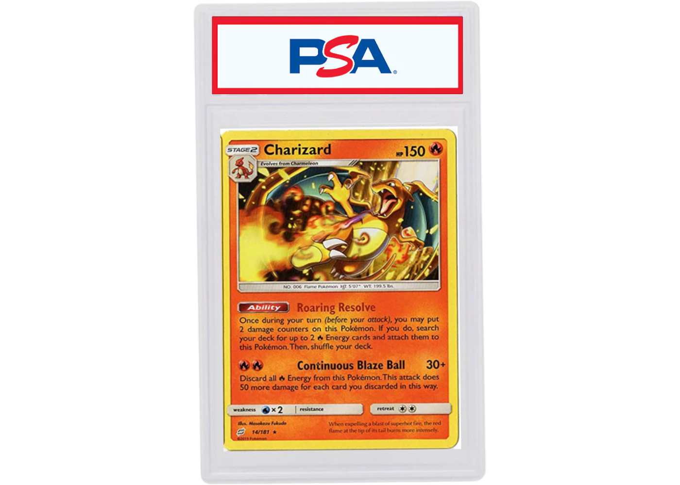 Charizard 2019 Pokemon TCG Sun & Moon Team Up #14/181 (PSA or BGS Graded) - 2019 - US Charizard 2019 Pokemon TCG Sun & Moon Team Up #14/181 (PSA or BGS Graded) - 2019 - US