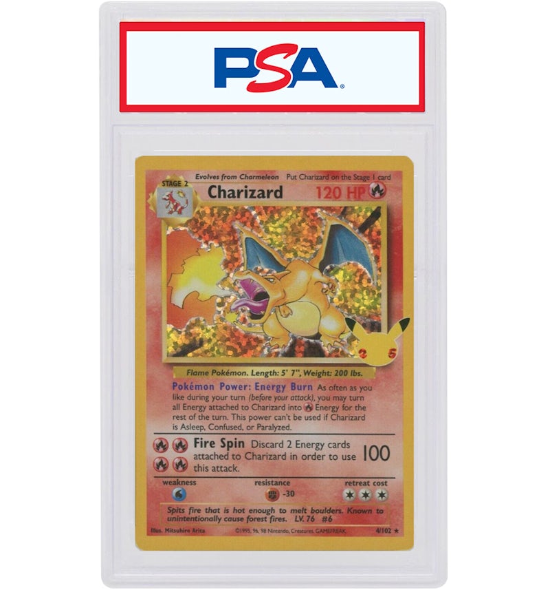 Charizard 2021 Pokémon TCG Celebrations Classic Collection Base