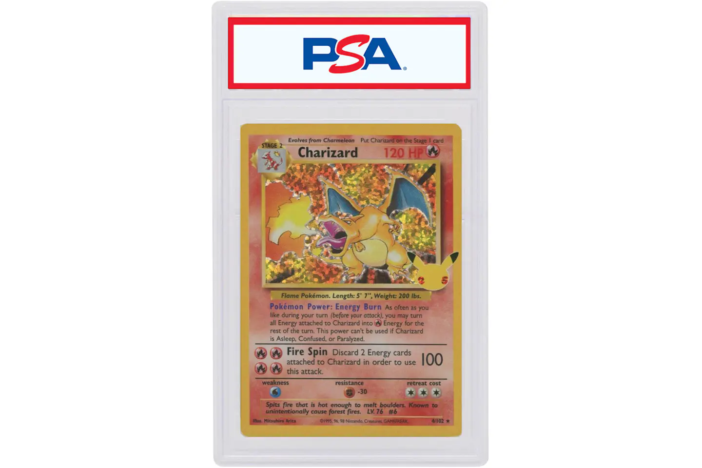 Charizard 2021 Pokémon TCG Celebrations Classic Collection Base Set ...