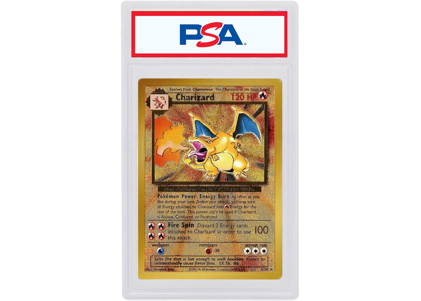 Charizard 2021 Pokmon TCG Celebrations Ultra-Premium Collection Gold Metal #4 (PSA or BGS Graded) - 2021 - US Charizard 2021 Pokmon TCG Celebrations Ultra-Premium Collection Gold Metal #4 (PSA or BGS Graded) - 2021 - US