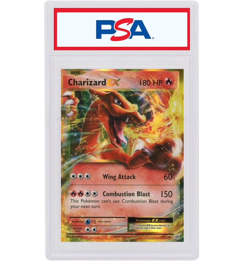Charizard EX 2016 Pokemon XY Evolutions Holo #12 (PSA or BGS Graded) - 2016 - US Charizard EX 2016 Pokemon XY Evolutions Holo #12 (PSA or BGS Graded) - 2016 - US