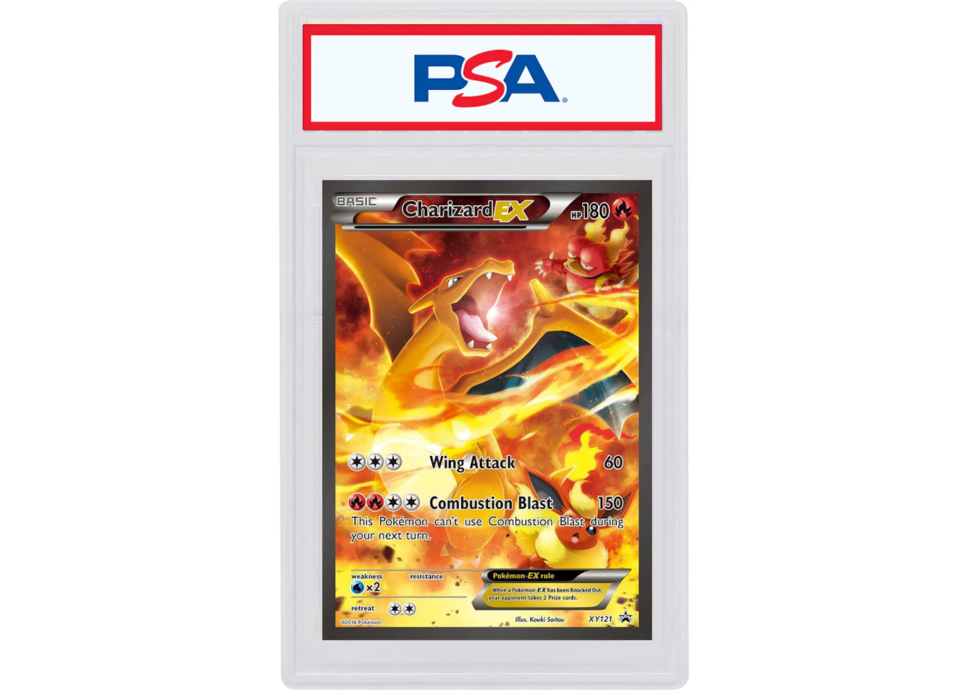 Charizard Full Art 2016 Pokmon XYP Red & Blue Collection Promo #XY121 (PSA or BGS Graded) - 2016 - US Charizard Full Art 2016 Pokmon XYP Red & Blue Collection Promo #XY121 (PSA or BGS Graded) - 2016 - US