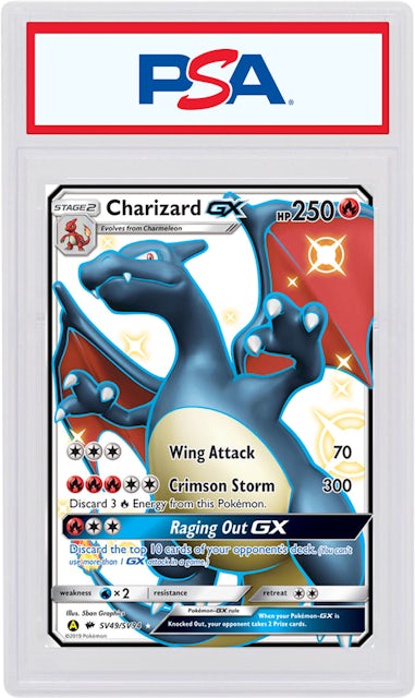 Reshiram E Charizard GX Pokémon Carta Em Português 20/214 - Deck