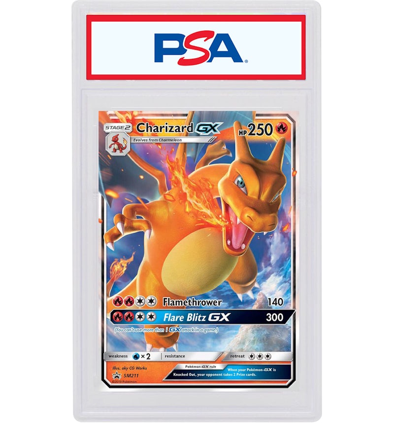 Charizard GX 2019 Pokmon Sun & Moon Hidden Fates Promo #SM211 (PSA or BGS Graded) - 2019 - US Charizard GX 2019 Pokmon Sun & Moon Hidden Fates Promo #SM211 (PSA or BGS Graded) - 2019 - US