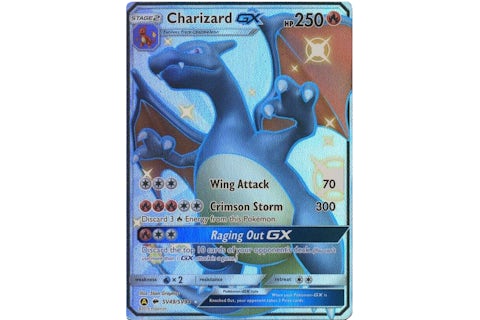 Charizard GX Full Art 2019 Pokmon TCG Sun & Moon Hidden Fates #SV49 (Ungraded) - 2019 - US Charizard GX Full Art 2019 Pokmon TCG Sun & Moon Hidden Fates #SV49 (Ungraded) - 2019 - US