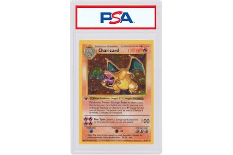 Charizard 1999 Pokmon TCG 1st Edition Holo #4 (PSA or BGS Graded) - 1999 - US Charizard 1999 Pokmon TCG 1st Edition Holo #4 (PSA or BGS Graded) - 1999 - US