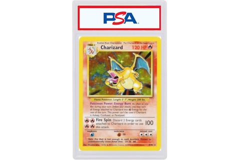 Charizard-Holo 1999 Pokmon Base Set Shadow #4/102 (PSA or BGS Graded) - 1999 - US Charizard-Holo 1999 Pokmon Base Set Shadow #4/102 (PSA or BGS Graded) - 1999 - US